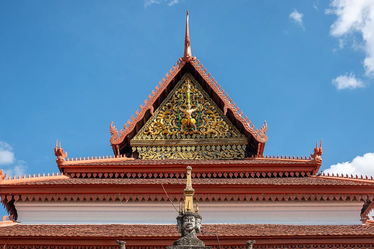 Wat Bo pagoda in Siem Reap